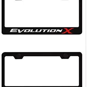 Evolution X License Plate Frames